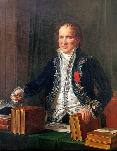 Portrait of Antoine Francois de Fourcroy by Anicet Charles Lemonnier